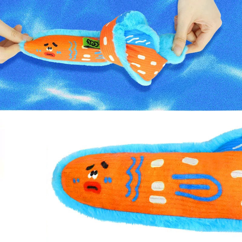 Wiggly Fish Cat Kicker Toy (3 Designs)