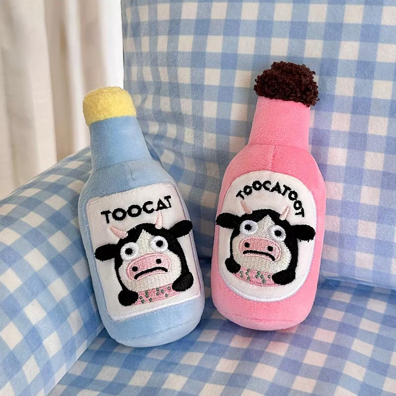 Milk Bottle Nosework Dog Toy (2 Colours)