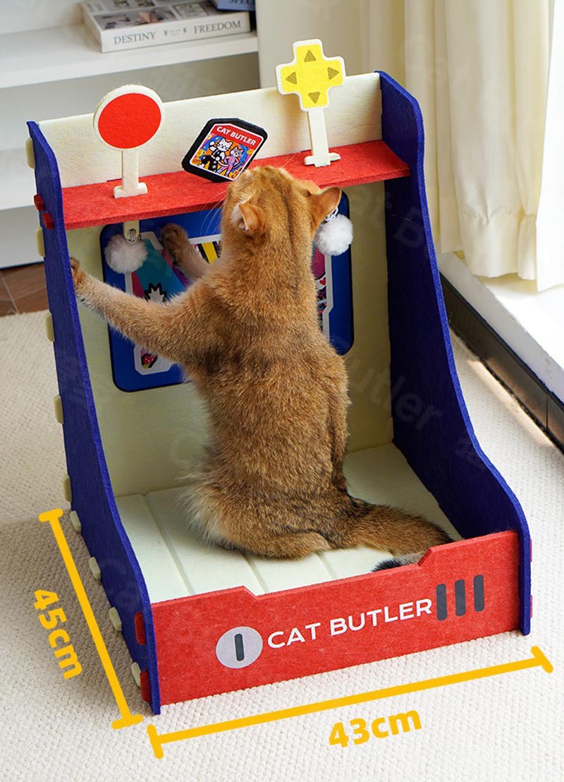 Purrcade Gaming Arena Cat Lounger