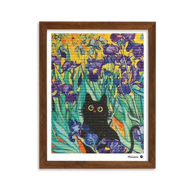 Meowsterpiece Wall Art Cat Scratcher (6 Designs)