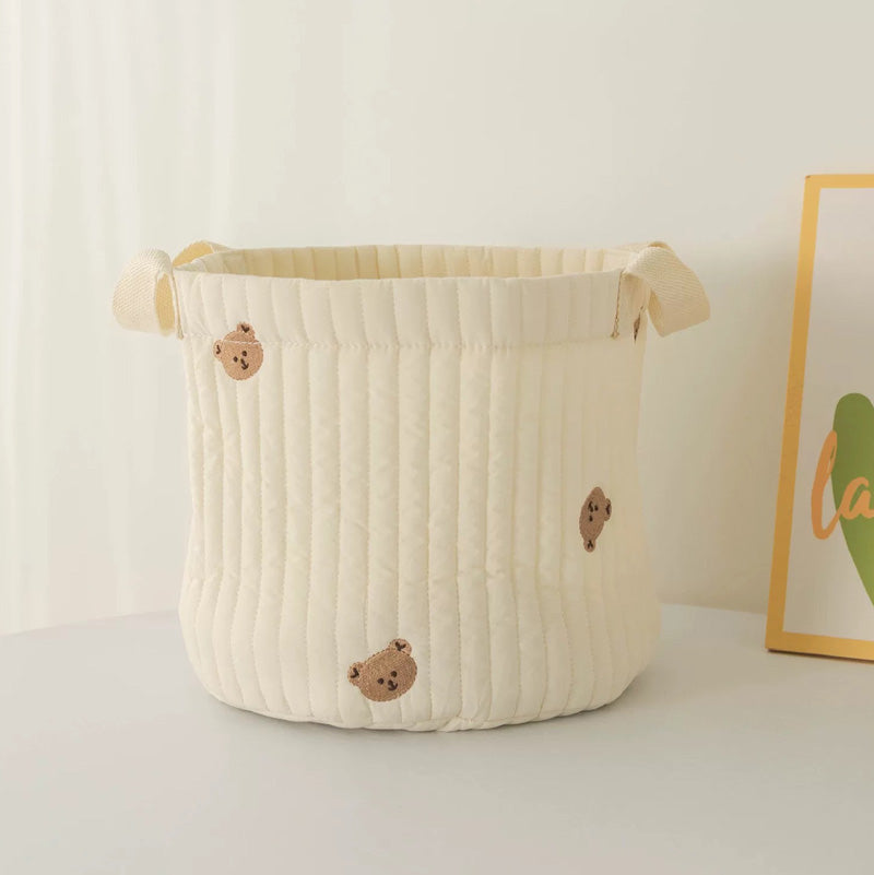 Cozy Bear Storage Basket
