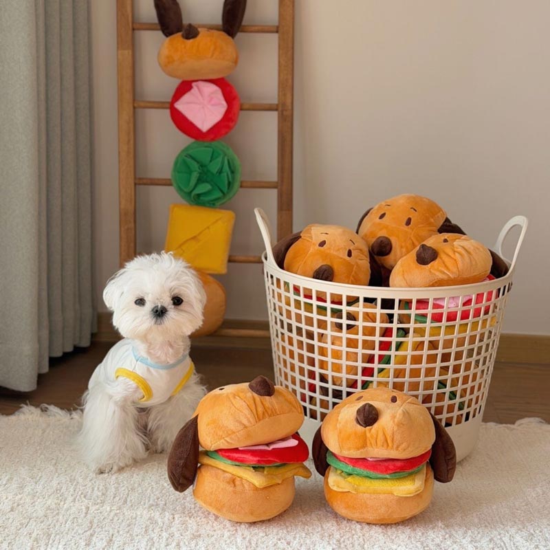 Good Boy Burger Nosework Toy