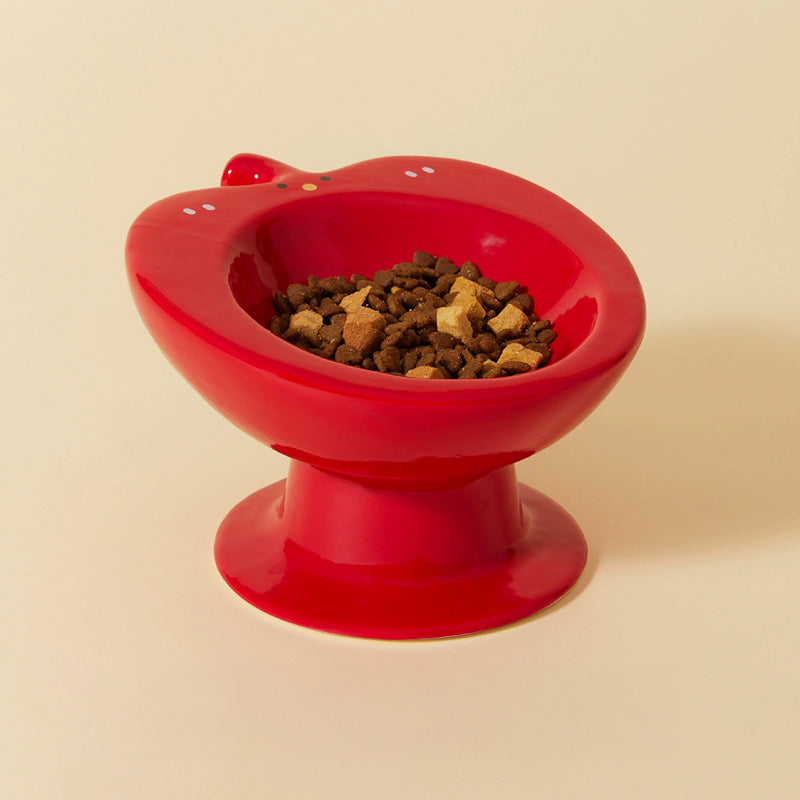 Apple Paradise Elevated Pet Bowl