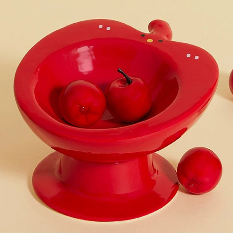 Apple Paradise Elevated Pet Bowl
