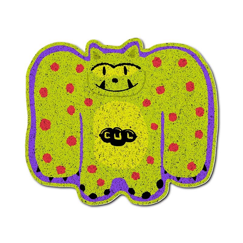 Neon Beast Cat Litter & Door Mat
