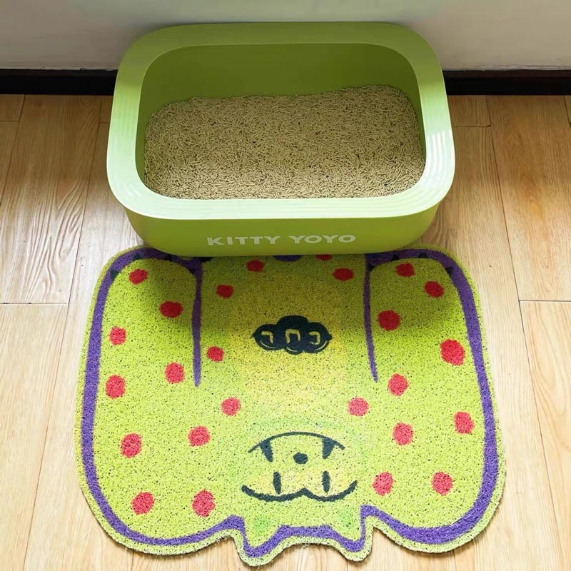 Neon Beast Cat Litter & Door Mat