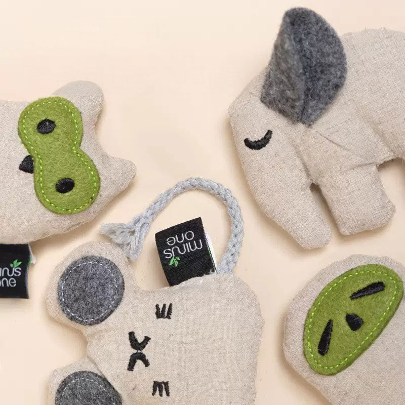 Minus One Eco-Friendly Docile Buddy Catnip Toy (4 Designs)