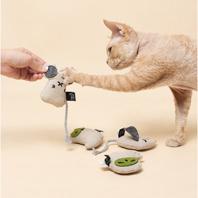 Minus One Eco-Friendly Docile Buddy Catnip Toy (4 Designs)