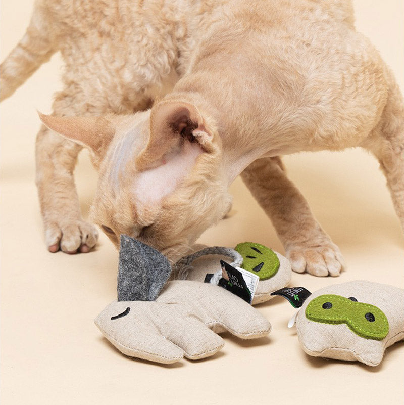 Minus One Eco-Friendly Docile Buddy Catnip Toy (4 Designs)