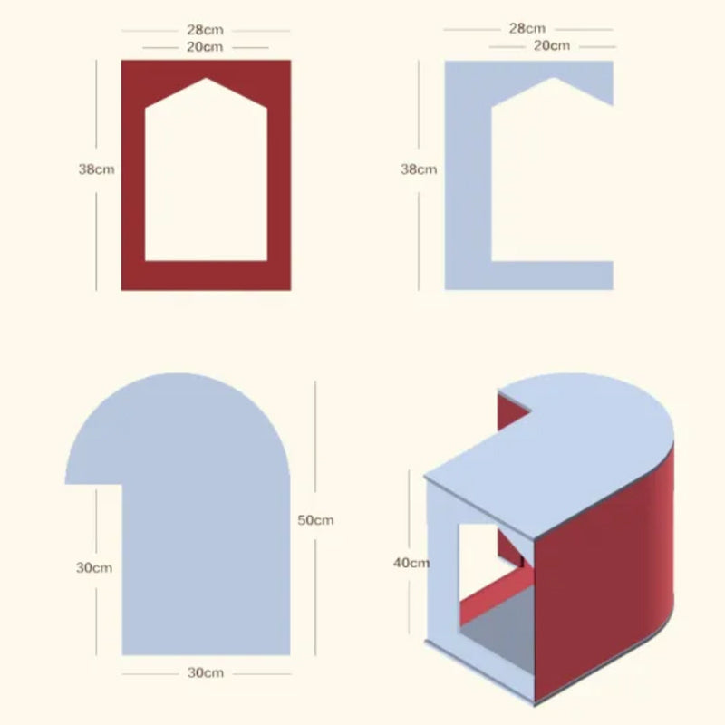 Nooko Cat House (2 Colours)