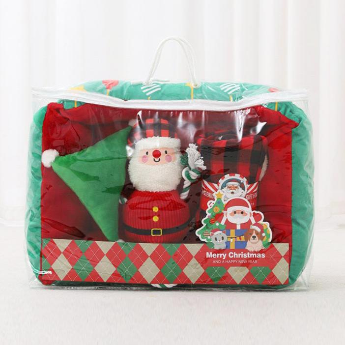 Christmas Bed and Toys Gift Set