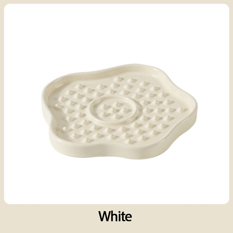 Little Bloom Ceramic Slow Feeder