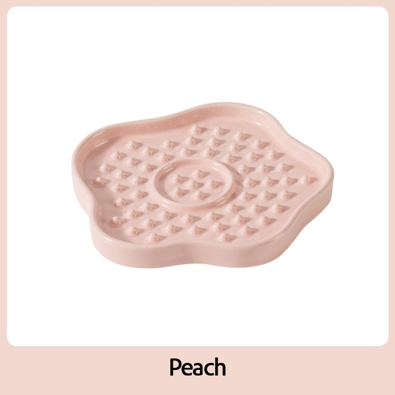 Little Bloom Ceramic Slow Feeder