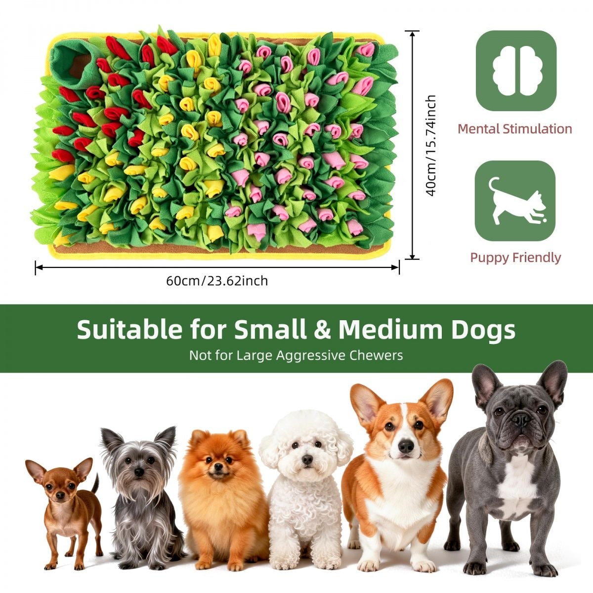 Flower Meadow Snuffle Mat