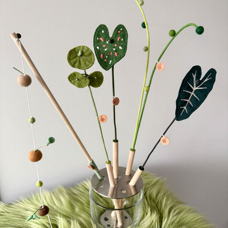 Plants Series Cat Teaser (5 Designs)