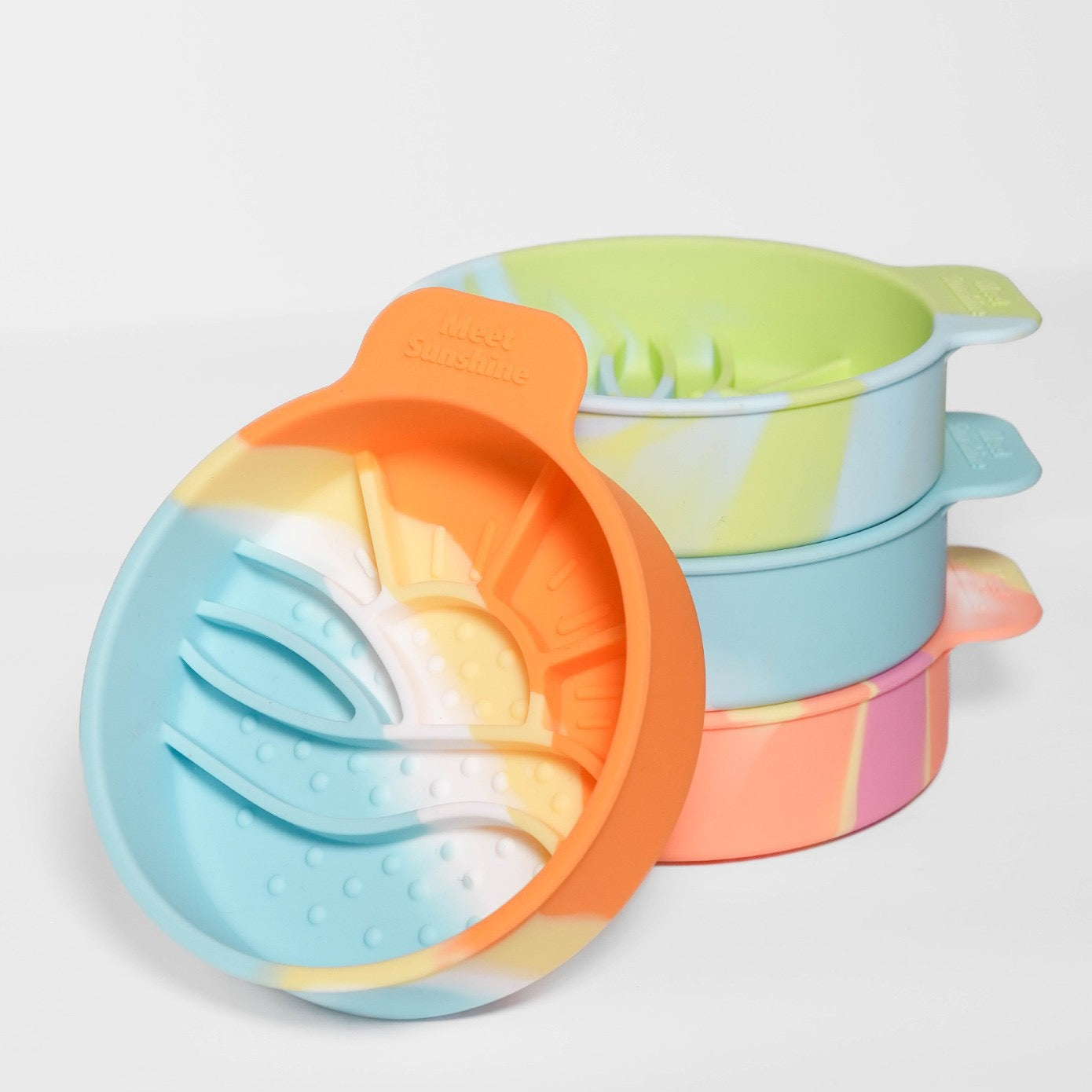 Sunny Side Silicone Lick & Slow Bowl