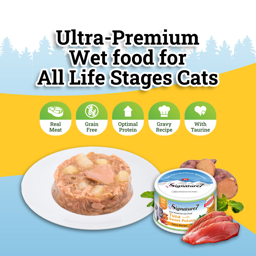 Chicken with Baby corn in gravy added Catnip Cat Wet Can Food (70g)
