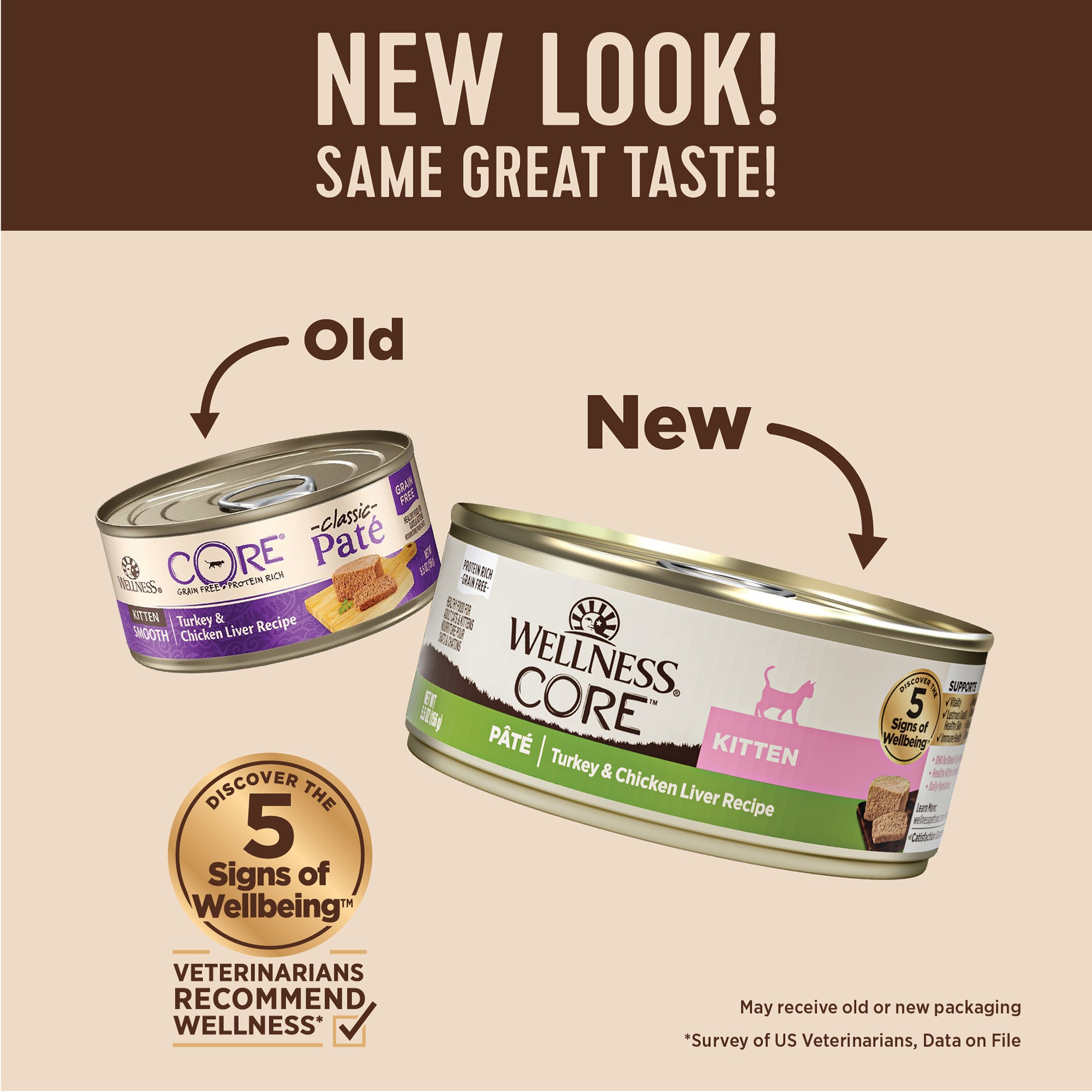 CORE® Classic Pâté Wet Cat Food | Kitten Chicken & Turkey (5.5 oz)