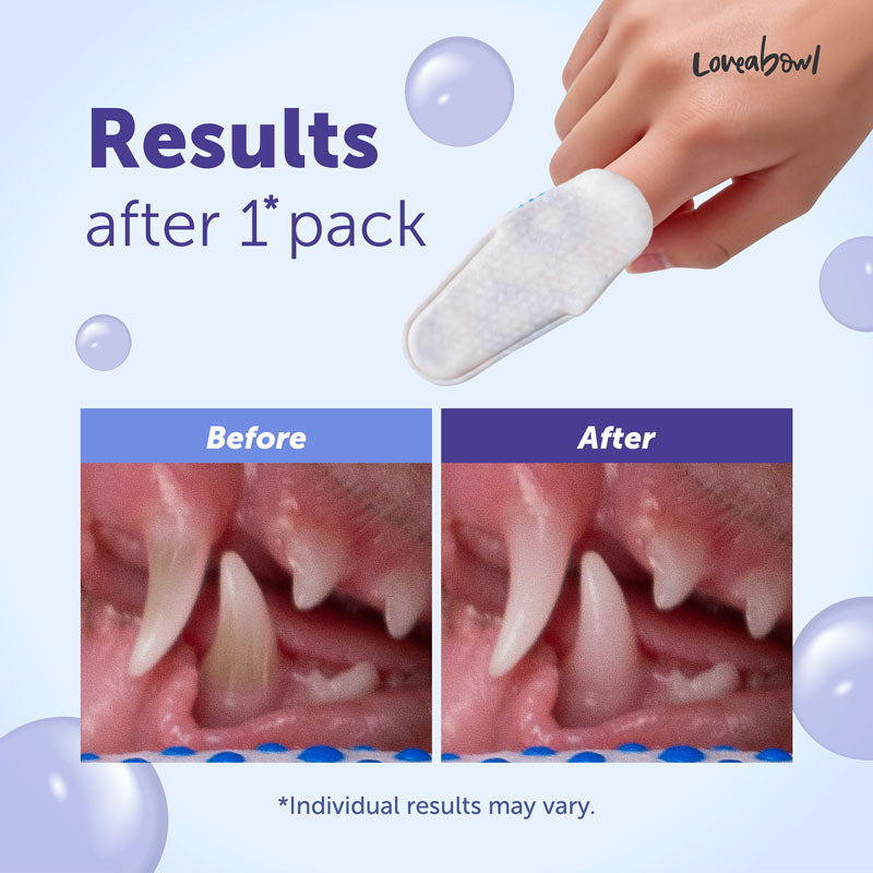 Clean-A-Tooth Dog Dental Cleaning Wipes (50 pcs)