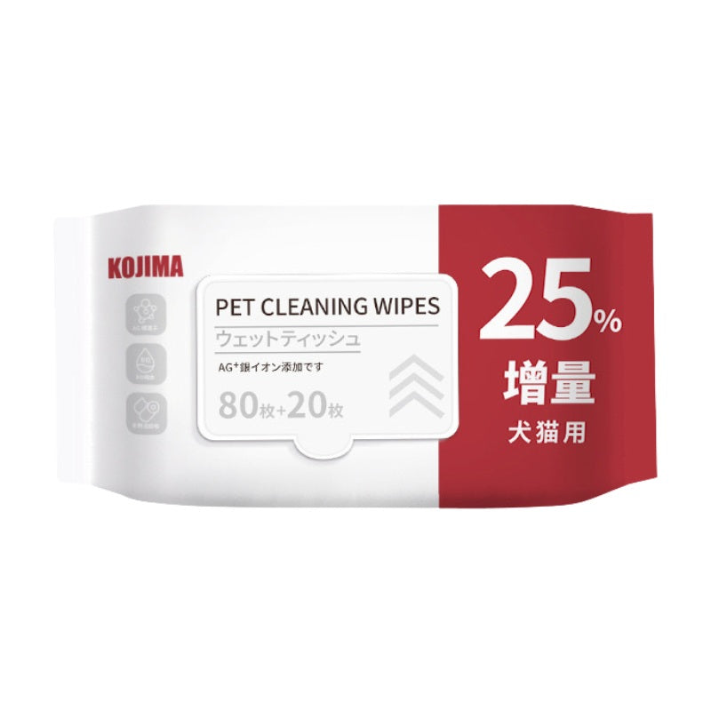 Gentle Pet Wet Wipes | 4 Scents (80/100 Sheets)