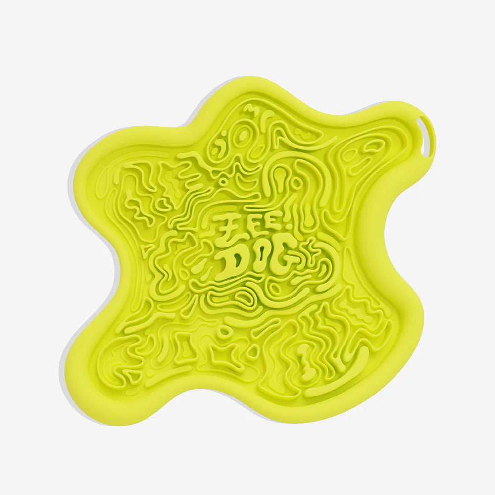 Fluo Lik Mat with Suction Cups