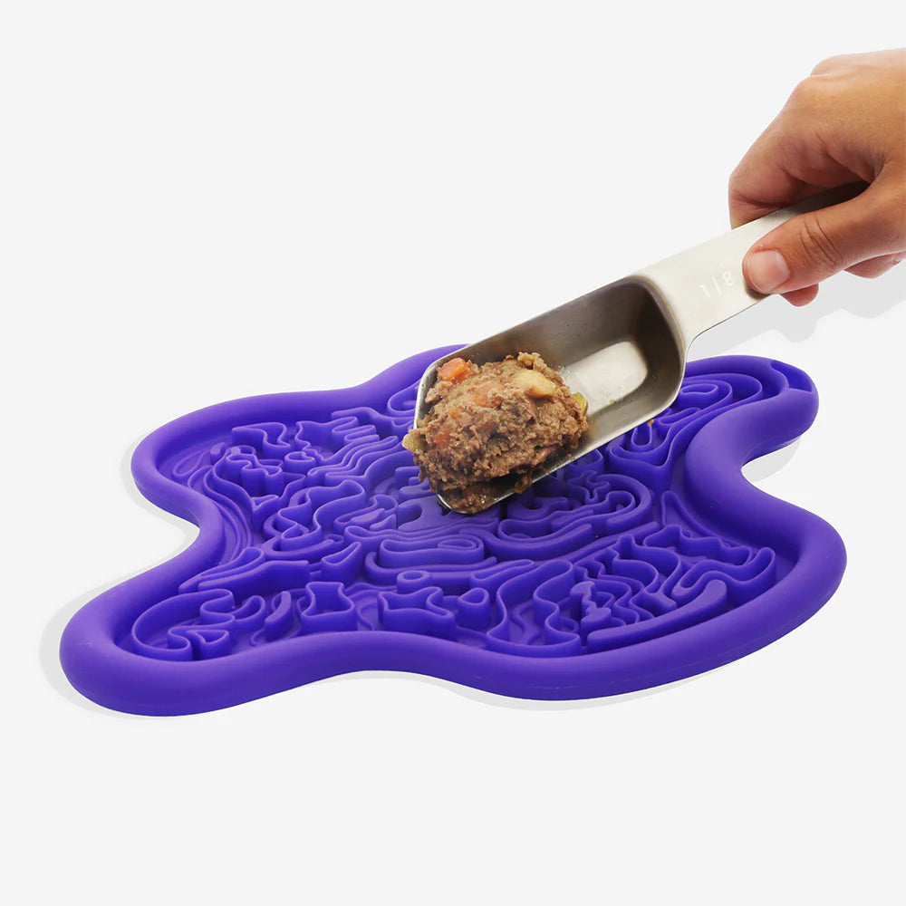 Violet Lik Mat with Suction Cups