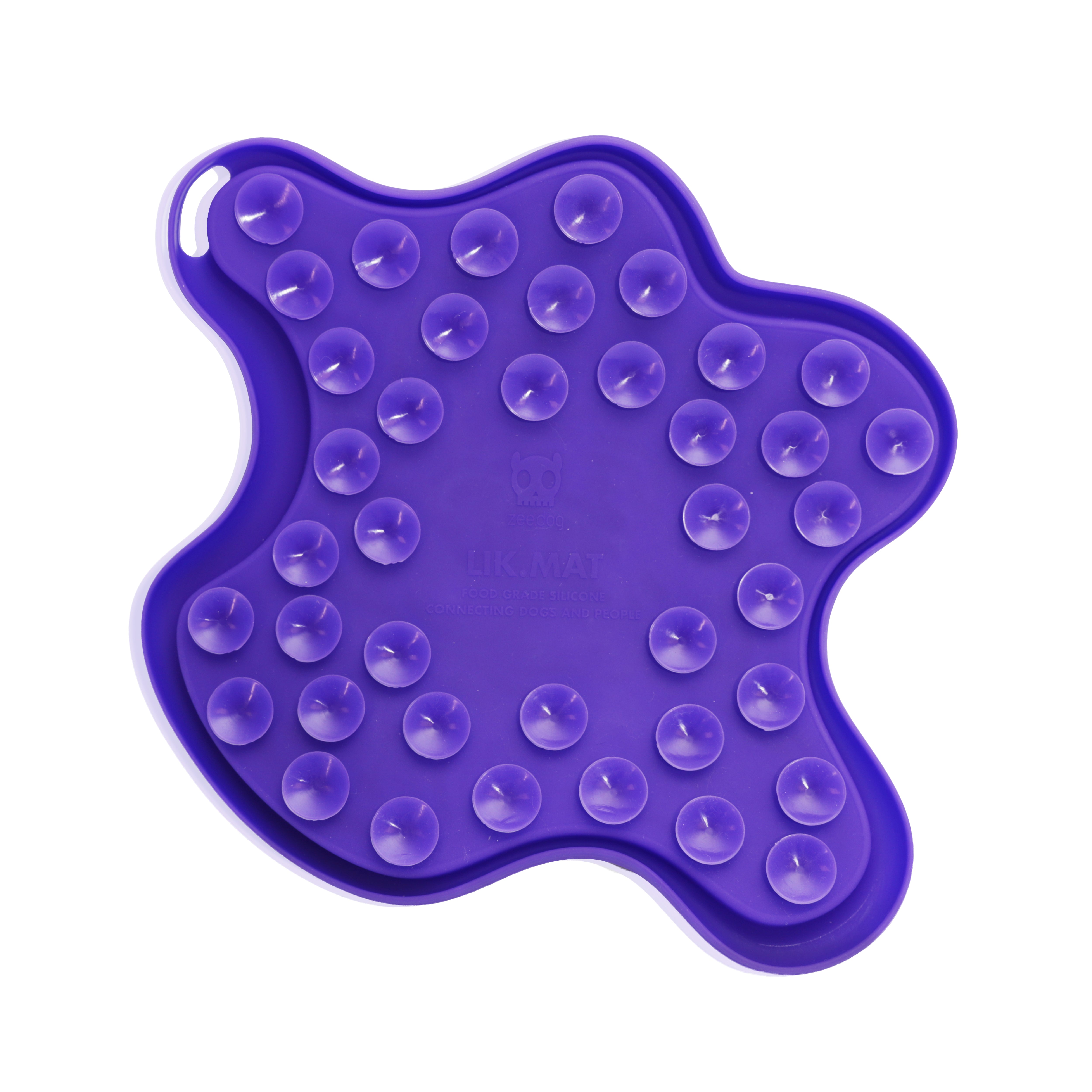 Violet Lik Mat with Suction Cups