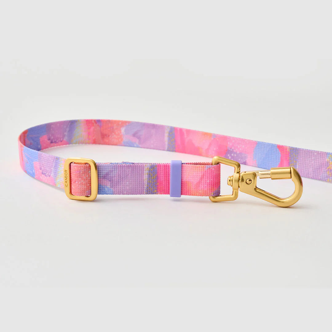 Gentle Multi-Functional Adjustable Bolt Leash – Regular & Hands-Free Walk | Milky Way