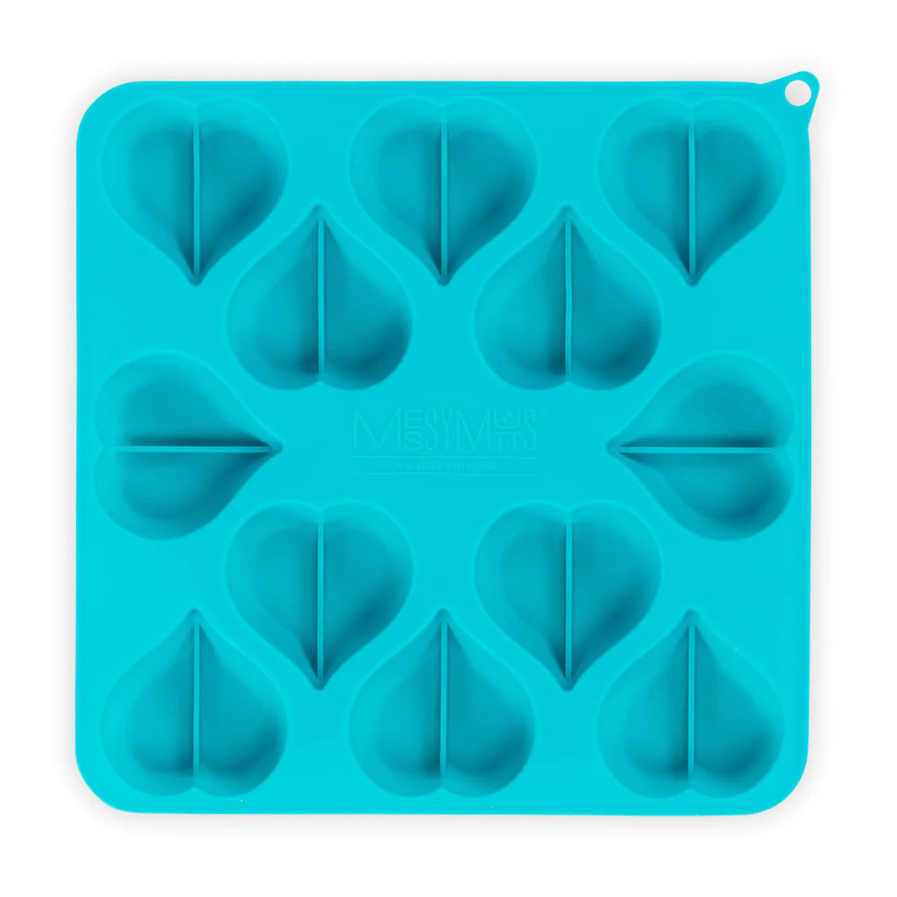 Heart Shape Silicone Bake and Freeze Dog Treat Maker Molds (Pack of 2)