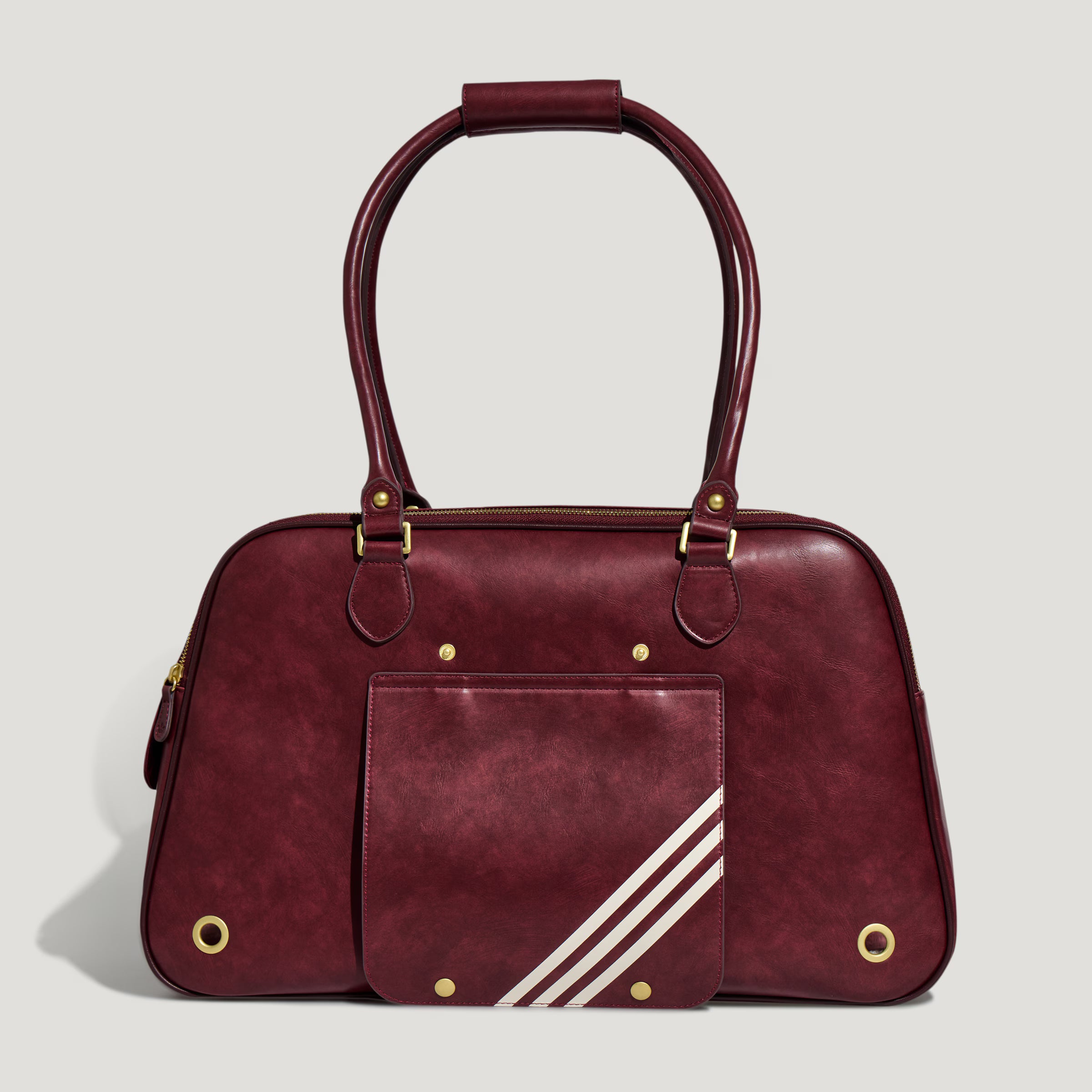 [ New Year Edition ] Adidas Originals Pet Carrier in Burgundy