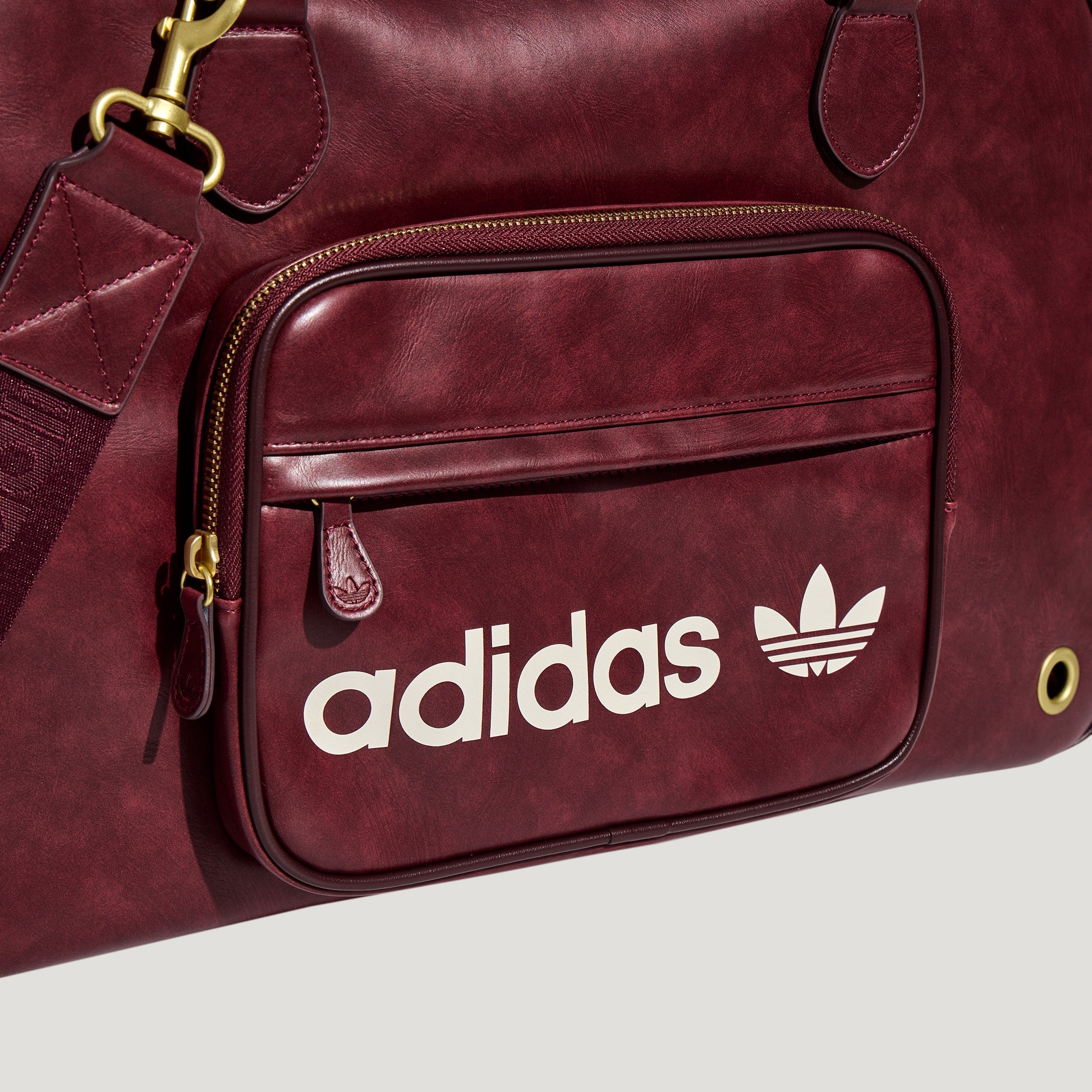 [ New Year Edition ] Adidas Originals Pet Carrier in Burgundy