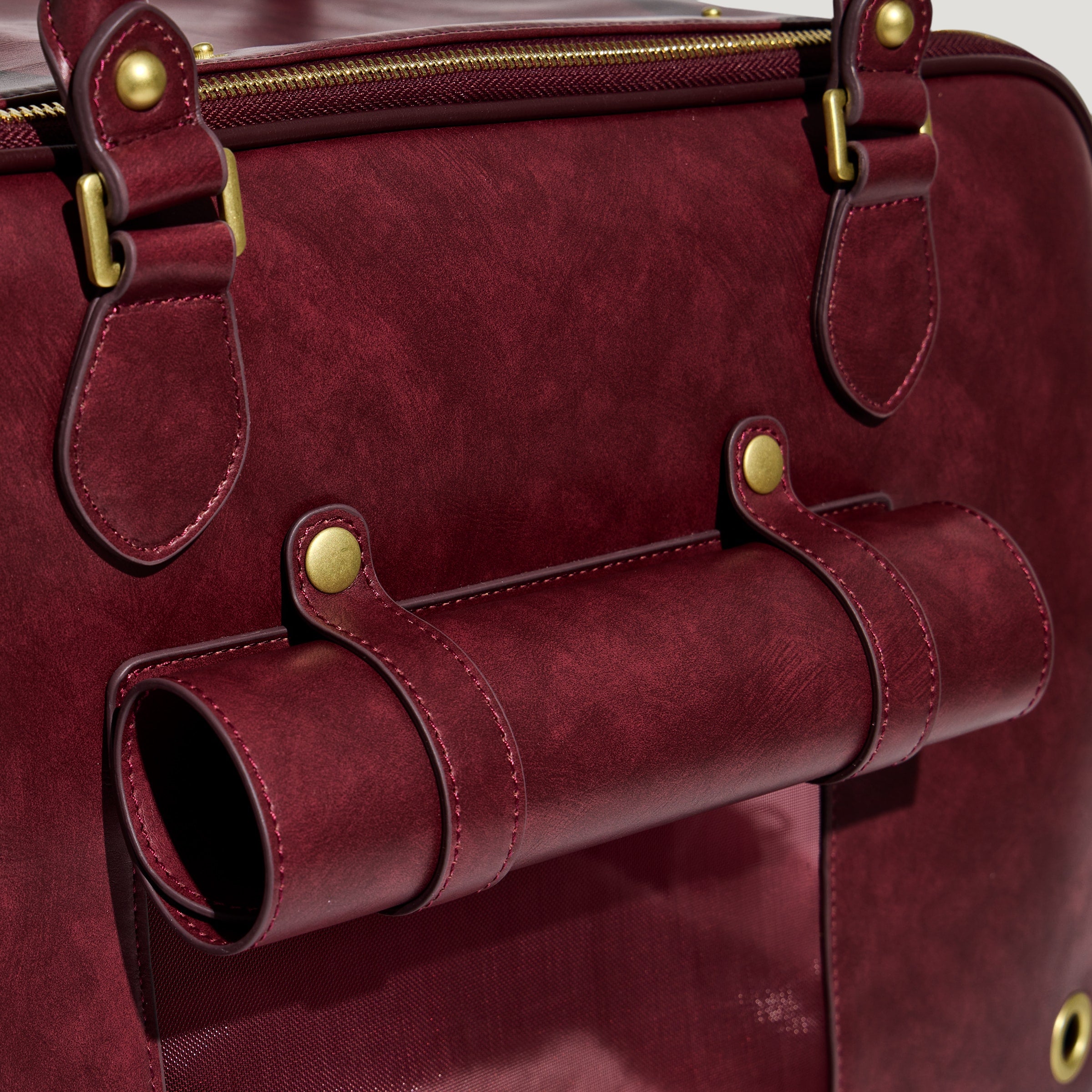 [ New Year Edition ] Adidas Originals Pet Carrier in Burgundy