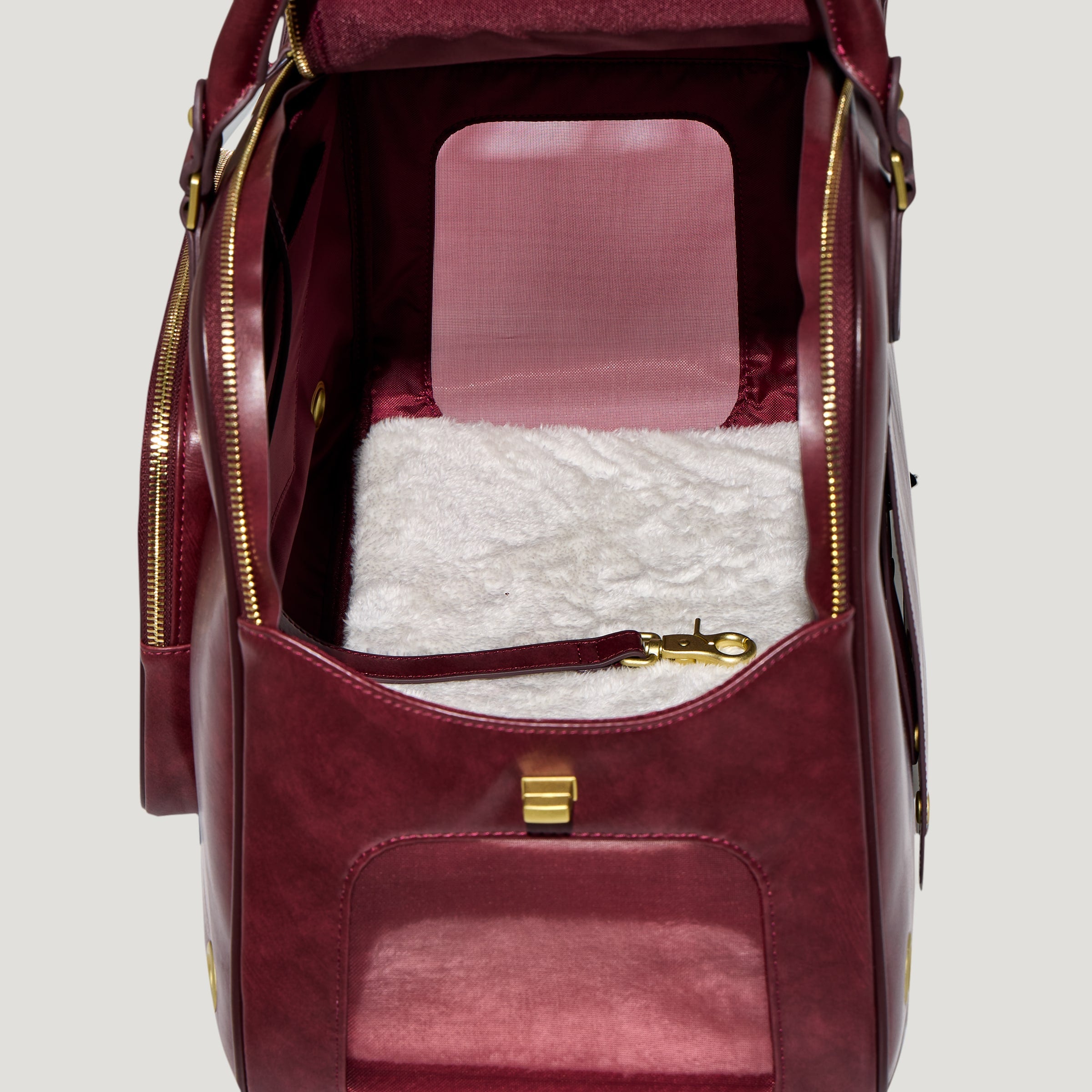 [ New Year Edition ] Adidas Originals Pet Carrier in Burgundy