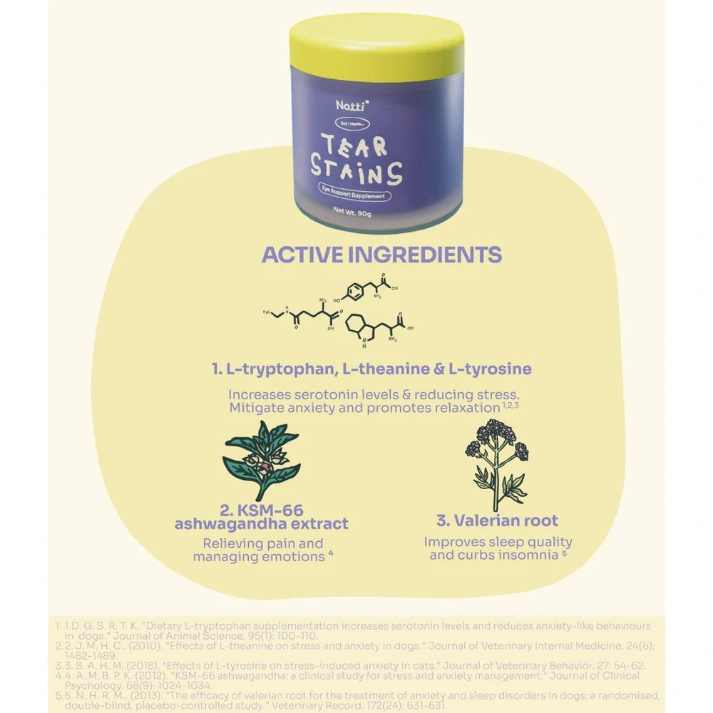Notti "But I Have Tear Stains" Eye Support Powder (90g)