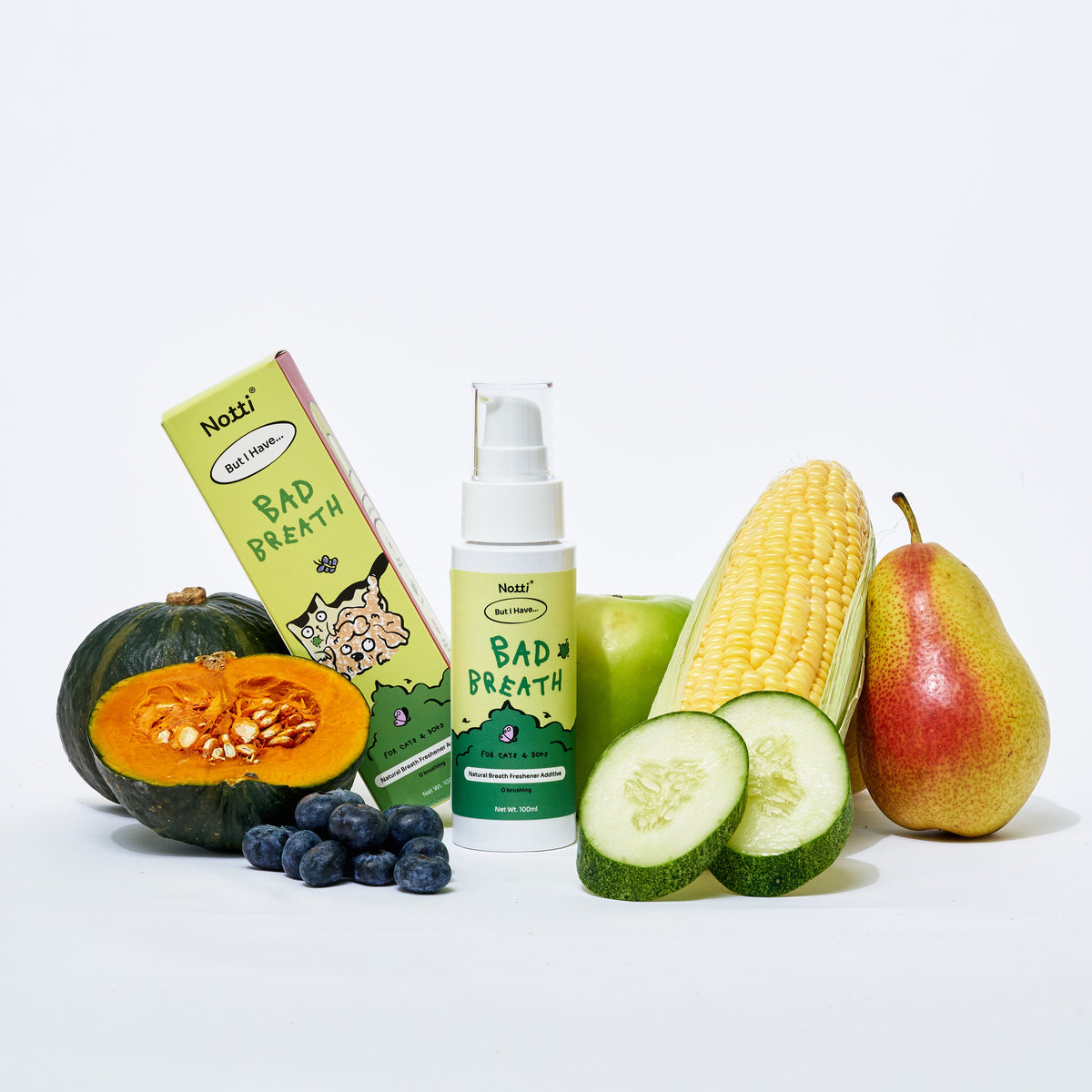 Notti "But I Have Bad Breath" Natural Breath Freshener Water Additive (100ml)