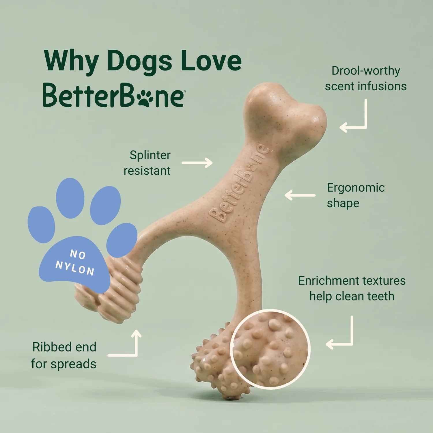 BetterBone Natural Dog Chew Toy
