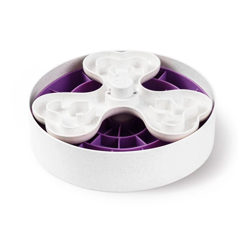 Puzzle Feeder™ Purple Swirl for Large Dogs