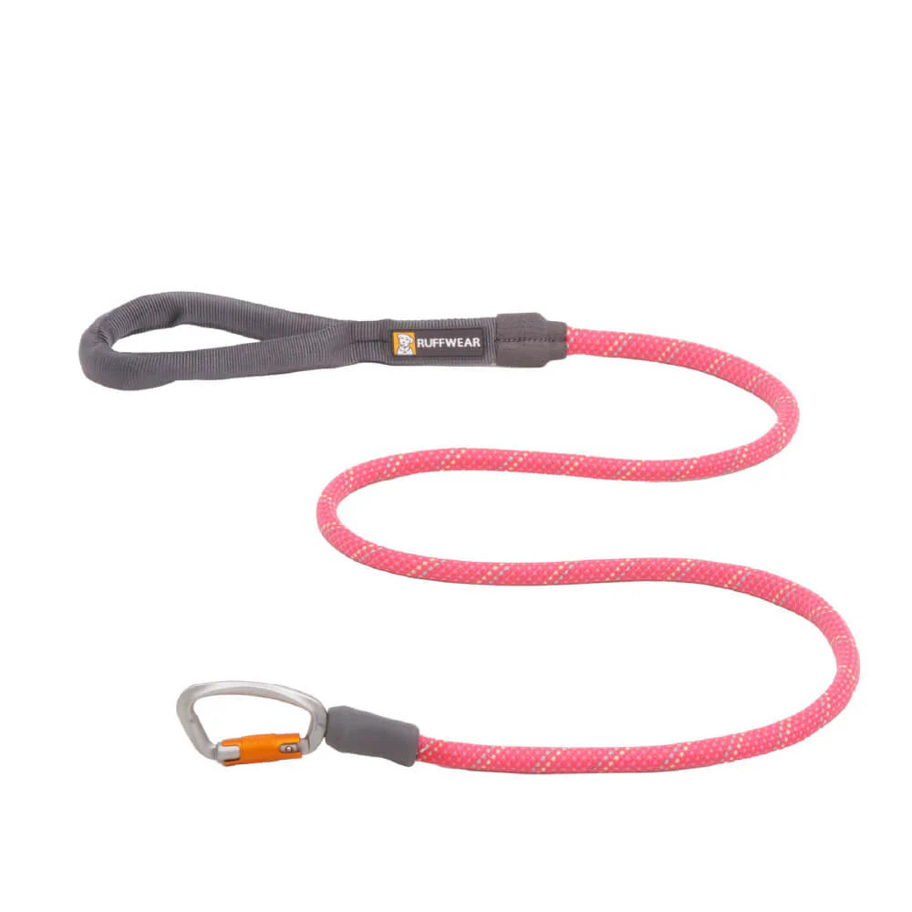 Knot-a-Leash™ Reflective Rope Dog Leash with Locking Carabiner (4 Colours)