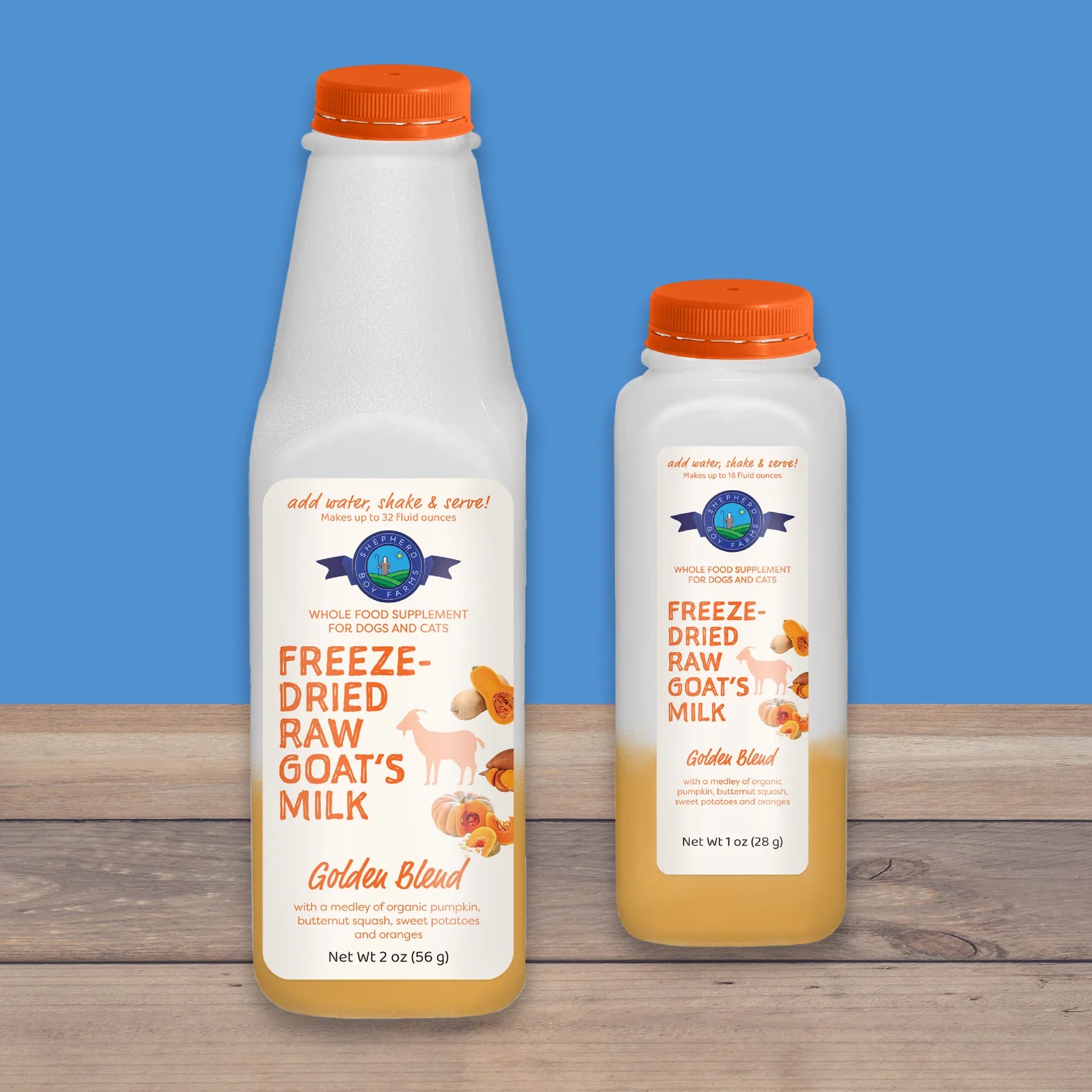 Shepard Boy Farms freeze-dried raw goat's milk supplement for pets Creatureland