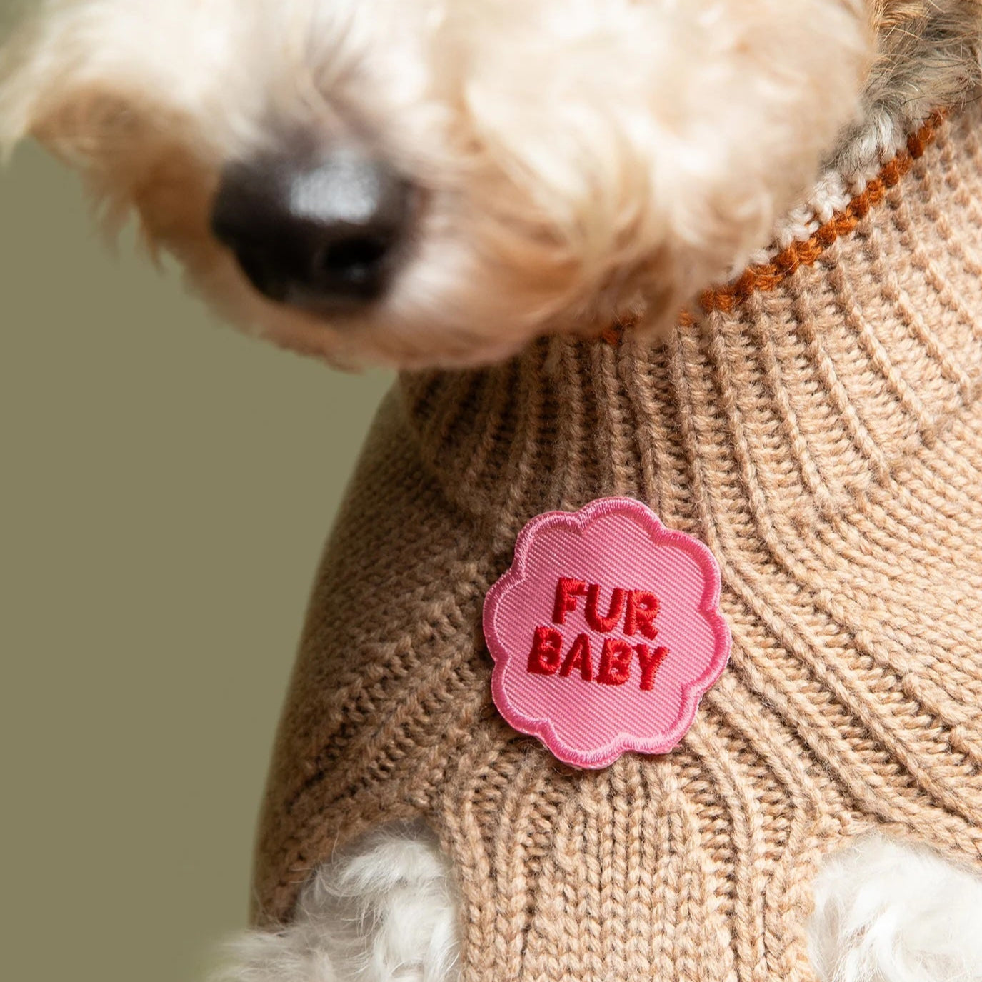 Fur Baby Iron-on Patch