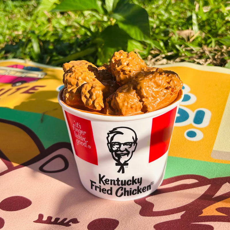 KFC Feast Nosework Plush and Latex Dog Toy | CreatureLand.