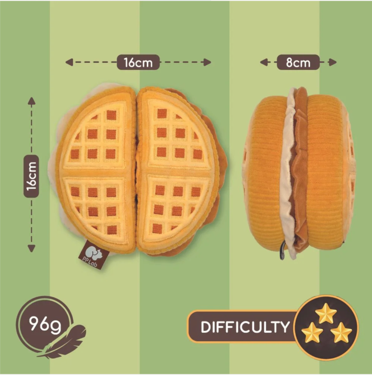 Waffle Nosework Toy