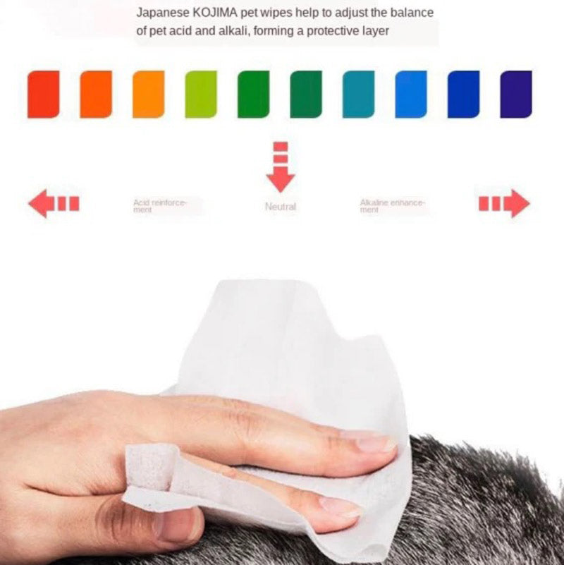 Gentle Pet Wet Wipes | 4 Scents (80/100 Sheets)
