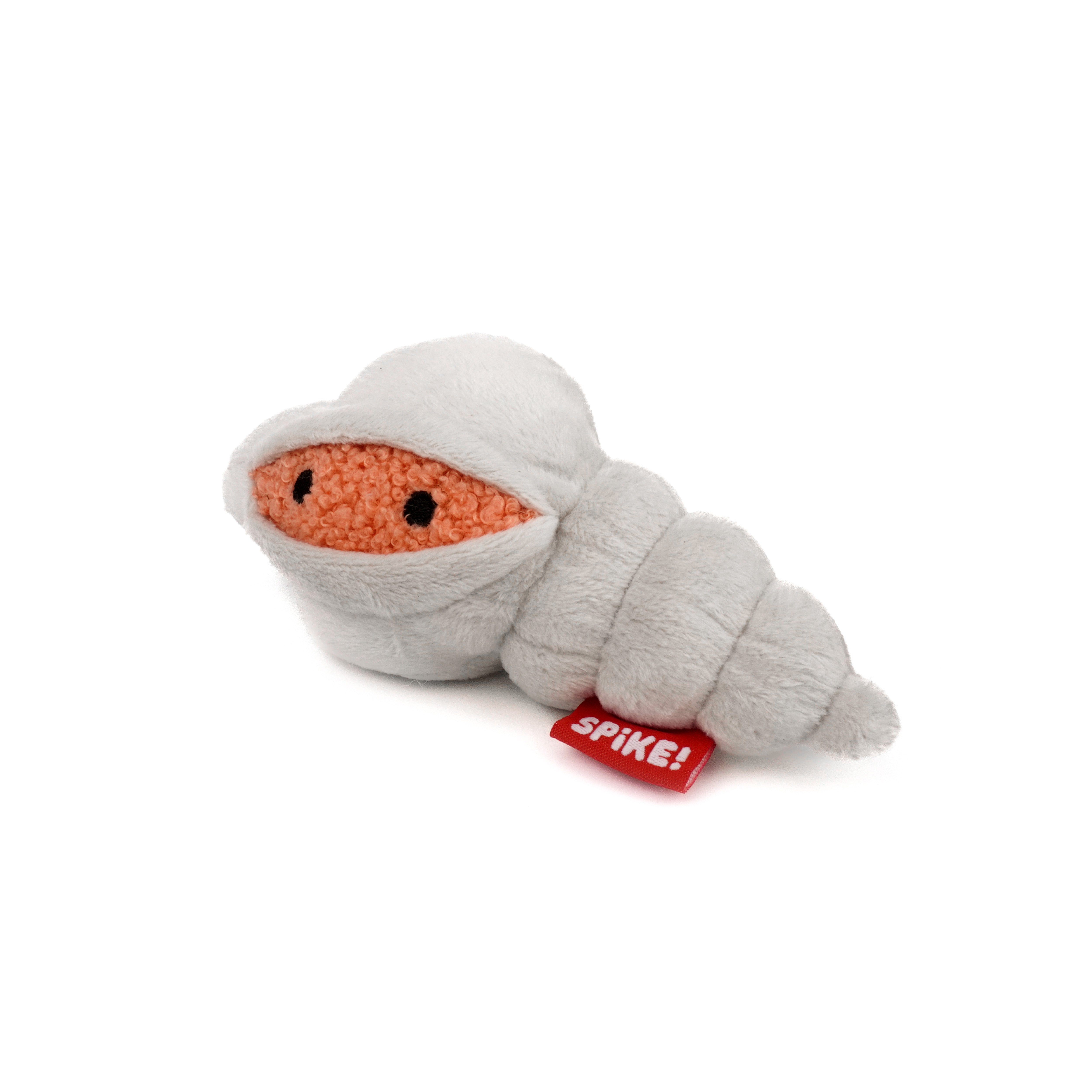 Spike! Kawaii Plush Shell Dog Toy
