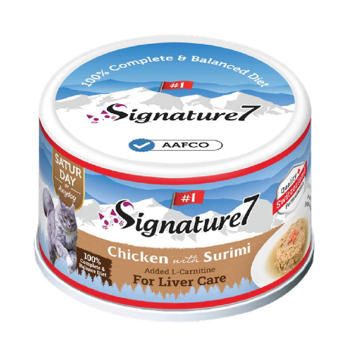 Signature7 — Chicken in Gravy for Healthy Weight Grain-Free Cat Wet Food Pouch Signature7 — Chicken in Gravy for Healthy Weight Grain-Free Cat Wet Food Pouch