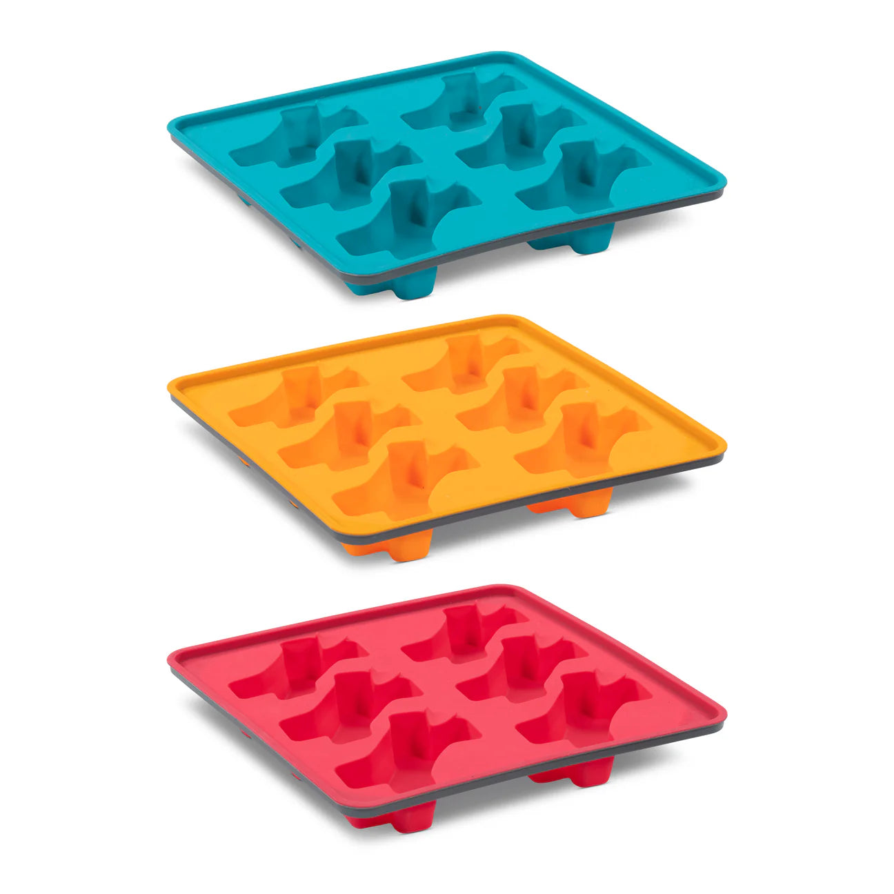Framed "Spill Resistant" Silicone Popsicle Mold