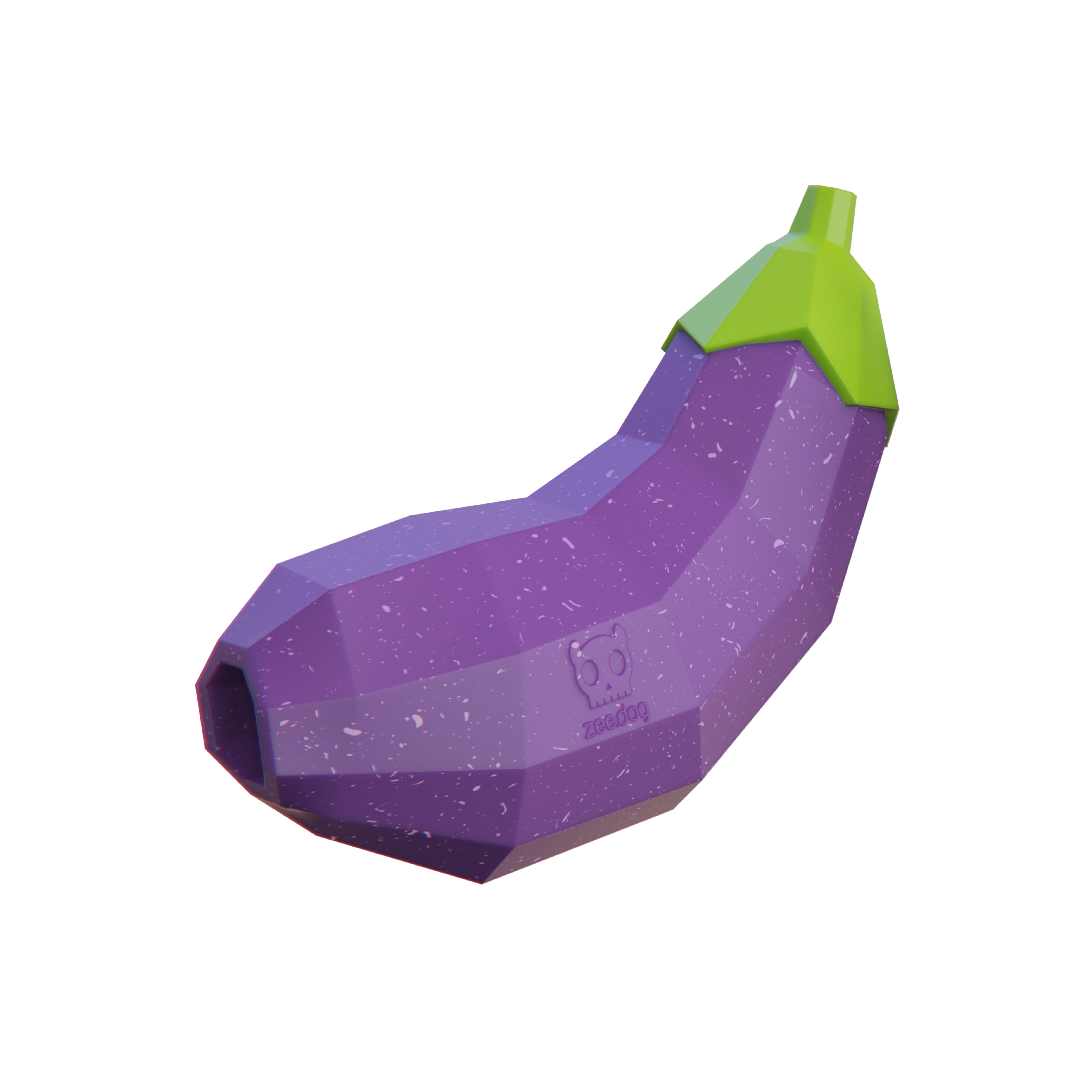 SuperVeggiez Eggplant Treat Dispenser Toy
