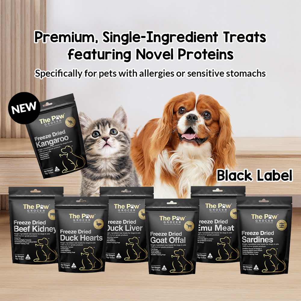 Black Label | Freeze Dried Kangaroo Cat & Dog Treats (72g)