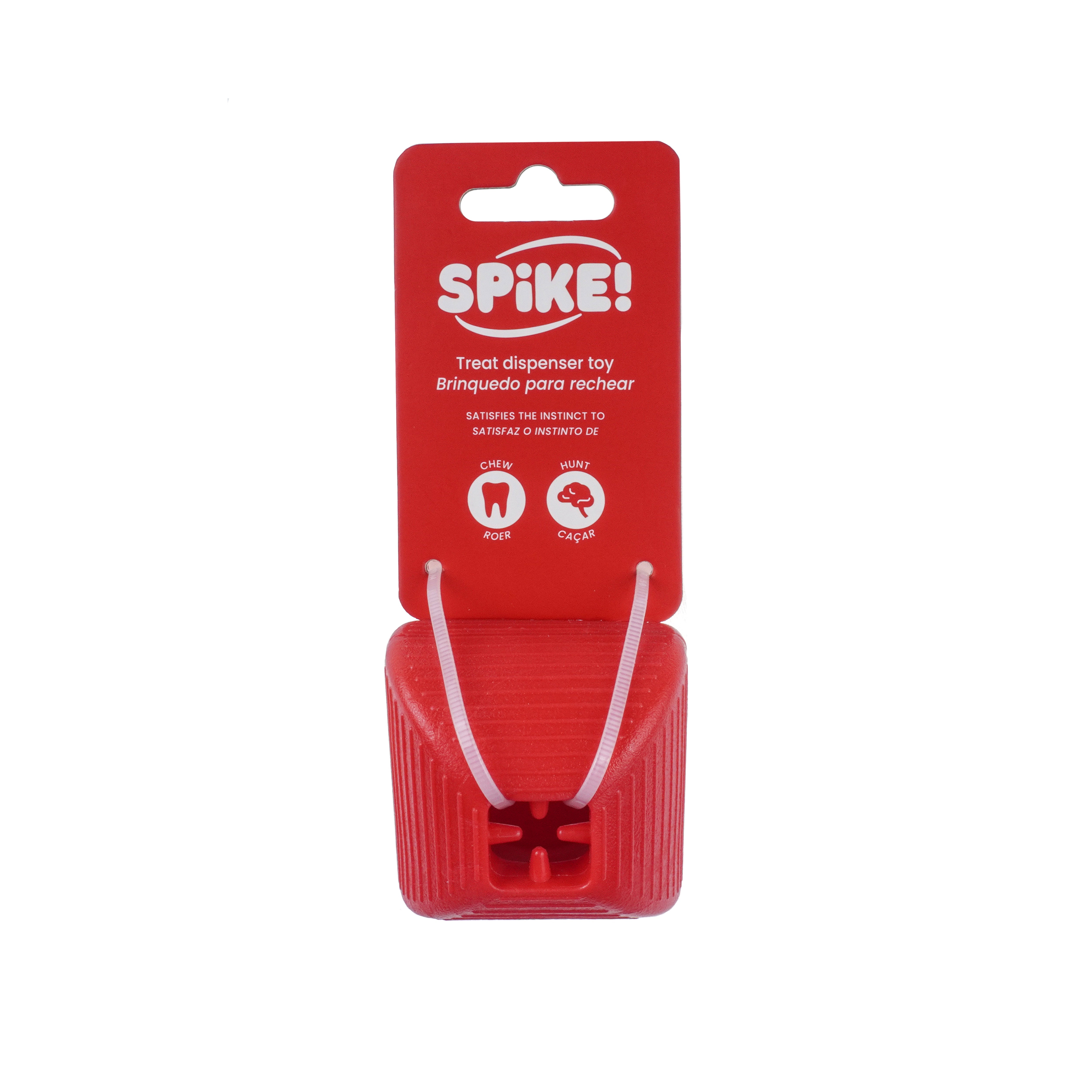Spike! Treat Dispenser Toy | Squared