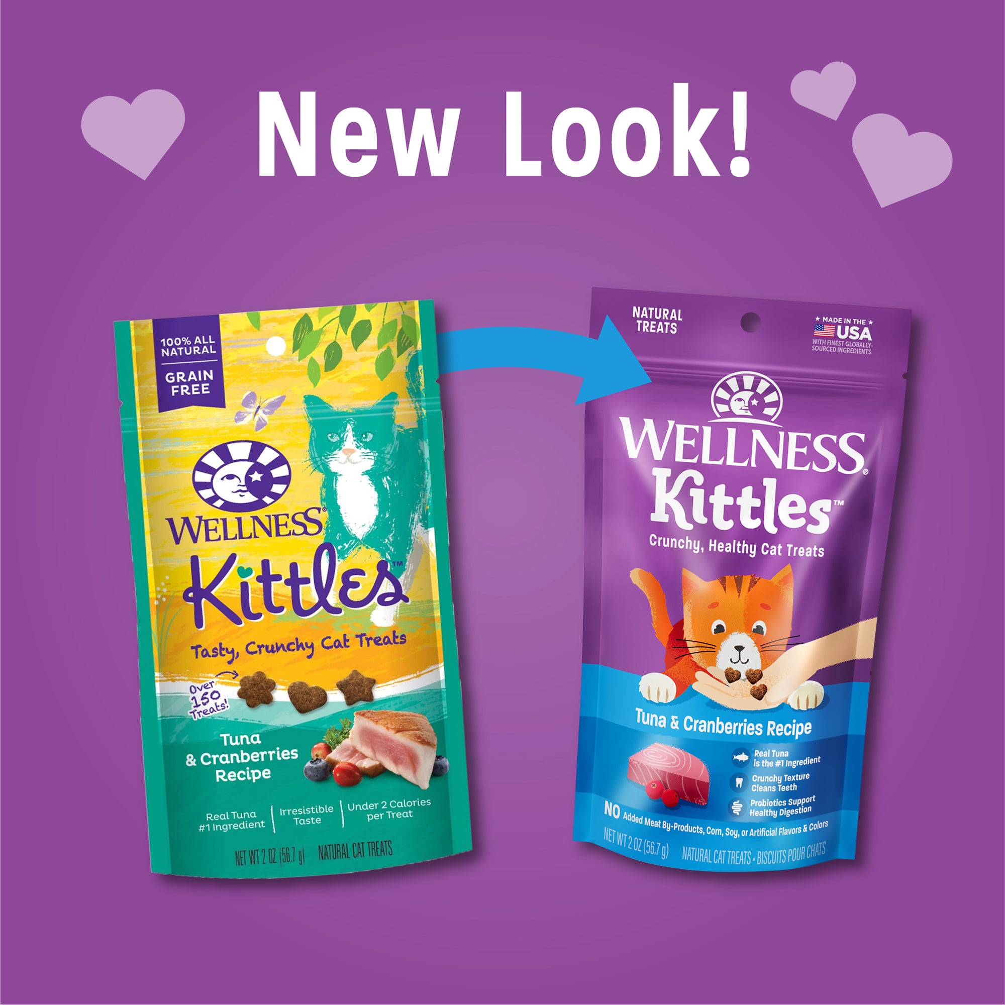Kittles Tuna & Cranberries Cat Treats (2oz)